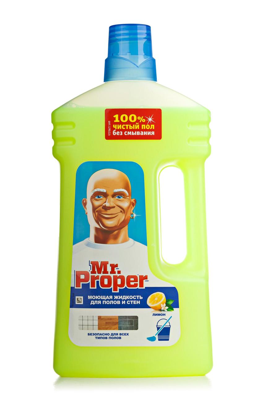 Засіб для підлоги Mr. Proper 1л лимон універсальний