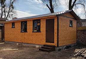 Модульний будинок під лазню 9,0 м х 4,0 м