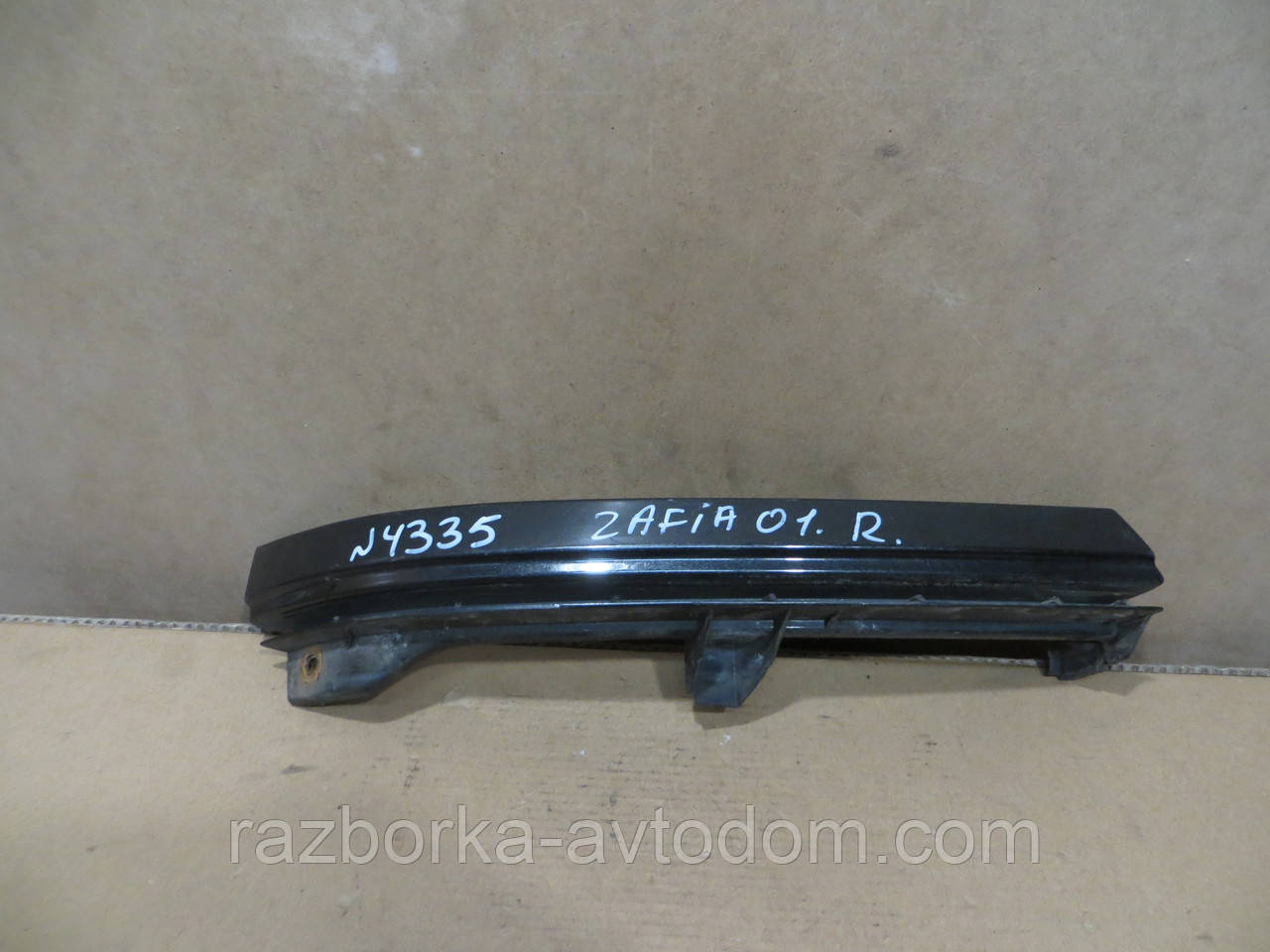 Вії накладка фари правої Opel Zafira A (1999-2005) OE:90580652