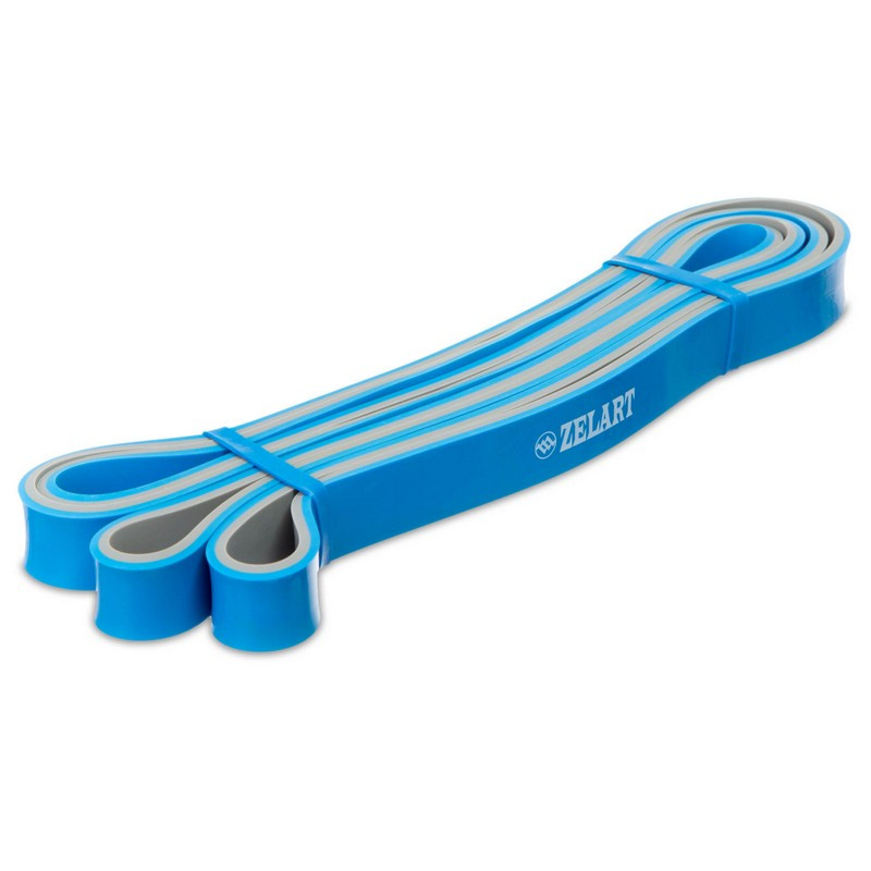 Еспандер-петлі для підтягування ZELART POWER BANDS 2080x19x4,5 мм жорсткість XS навантаження 11-18 кг (FI-0911-3)