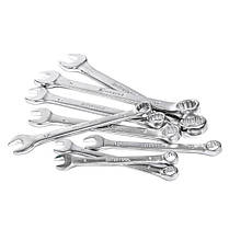 Набір комбінованих ключів ріжково-накидних 8 од., 8-19 мм Cr-V INTERTOOL, фото 5