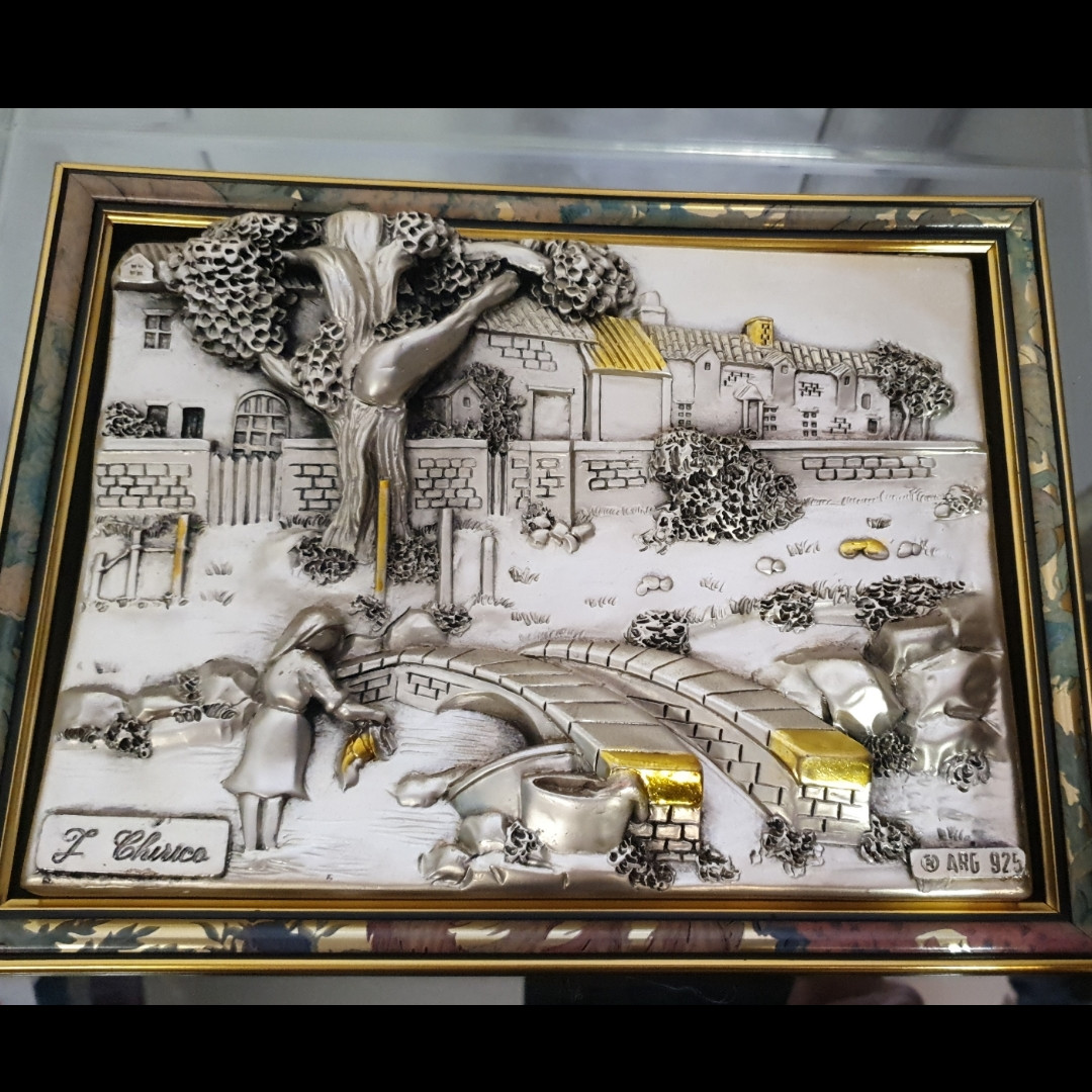 Срібна картина Creazionu artistiche 925 срібло ,