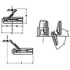 Подрібнювач на гідравлічній поворотній рамі AGL 125-165, фото 2