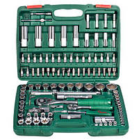 HANS. Набір торц. головок 1/4" DR4-14 мм і 1/2" DR10-32 мм, 108 передм.(6 гран.)