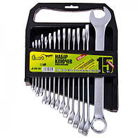 Alloid. Набір ключів комбінованих (спеццена), 15 предметів, 6-22 мм (НК-2005-15М)