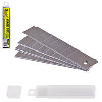 Леза сегментні 18 мм пластиковий пенал 10 шт (НП-1805)