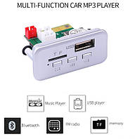 Встраиваемый MP3 плеер, FM модуль USB microSD,Bluetooth 12В