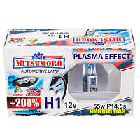 Автолампи MITSUMORO Н1 Plasma Effect +200% 12V 55W P14,5s (M72120 NB/2)