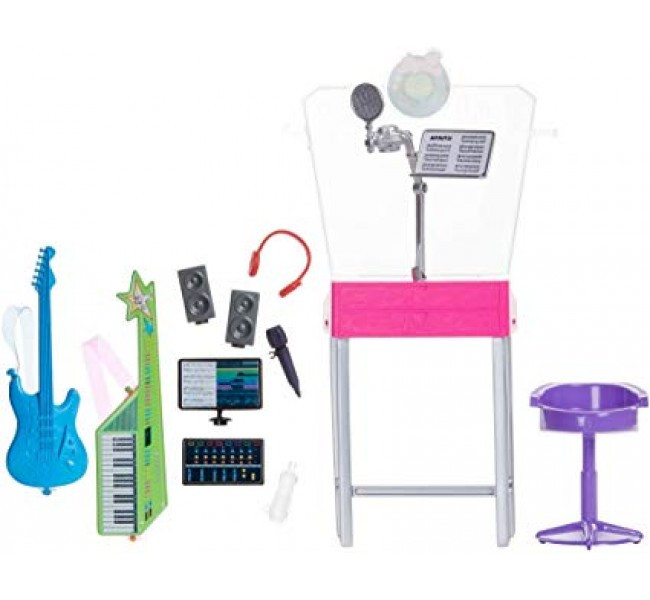 Лялька Барбі Студія звукозапису Barbie Musician Recording Studio