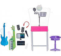 Кукла Барби Студия звукозаписи Barbie Musician Recording Studio