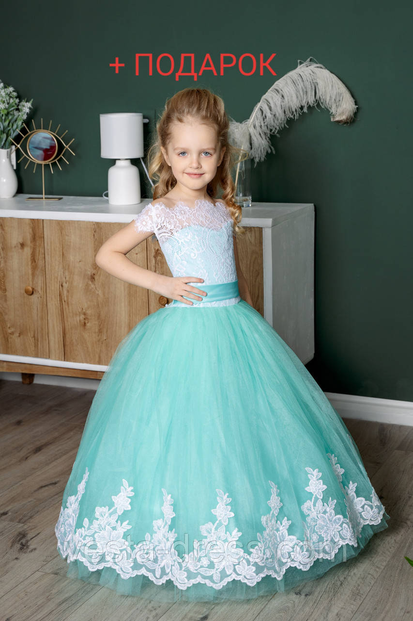 Праздничное платье для девочки 6-9лет №20001 - фото 2 - id-p1142770253