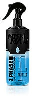 Кондиционер для волос и бороды 2-х фазный Nishman 2 Phase Beard & Hair Conditioner с кератином 400мл