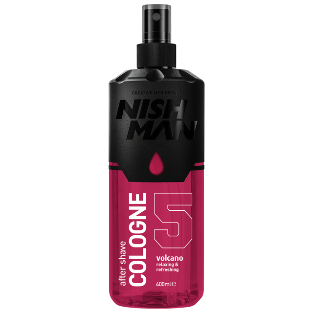 Одеколон після гоління Nishman No5 Volcano After Shave Cologne (Вулкан) 400мл