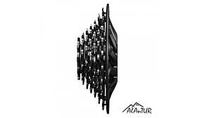 Касета SRAM PG-830, 8ск, 11-28T для МТБ - Швидке перемикання, Матова сталь