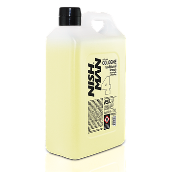 Одеколон після гоління Nishman №4 Lemon After Shave Cologne (Лимон) 1л, каністра