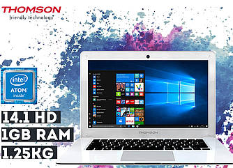 Ноутбук Thomson NEO14A-WH32N 14.1" HD LED (Intel Atom, 1 ГБ ОЗП, Windows 10)