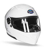 GEON FF950 Solid Gloss White, S (55-56) Мотошолом модуляр з окулярами