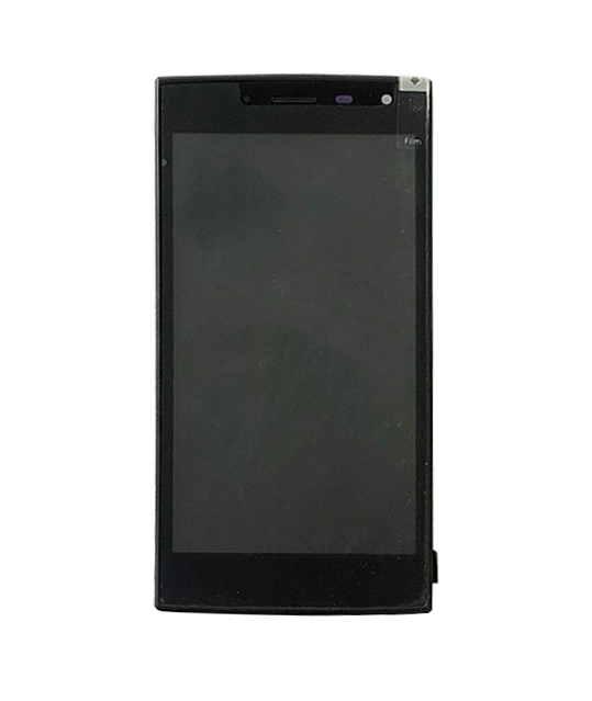 Дисплей + сенсор з рамкою і динаміком для Leagoo Alfa 5 Black