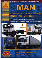 Книга MAN L2000, M2000, F2000 Керівництво по ремонту, експлуатації, техобслуговування