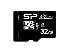 Карта пам'яті Silicon Power 32 GB microSDHC UHS-I Elite + SD adapter (SP032GBSTHBU1V10-SP)