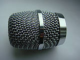 Сітка срібна 66mm для радіомікрофона AKG wms40 mini, фото 2