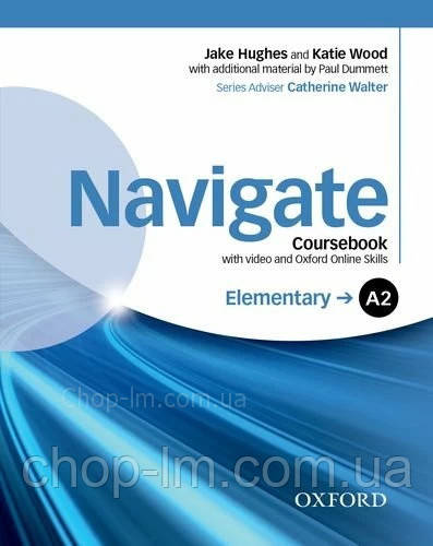 Navigate A2-Elementary Coursebook with DVD and Online Skills / Підручник з диском