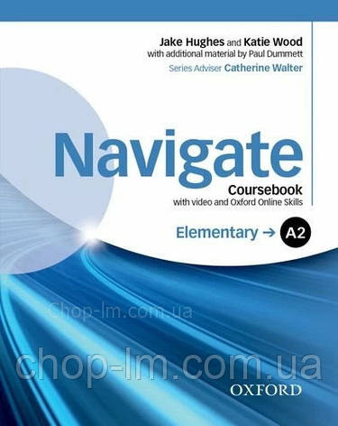 Navigate A2-Elementary Coursebook with DVD and Online Skills / Підручник з диском, фото 1