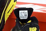 Кросівки чоловічі шкіряні Nike Air Max 90 "Чорні з жовтим" р. 41-45, фото 6