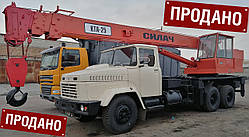 Автокран КТА 25 2005р.