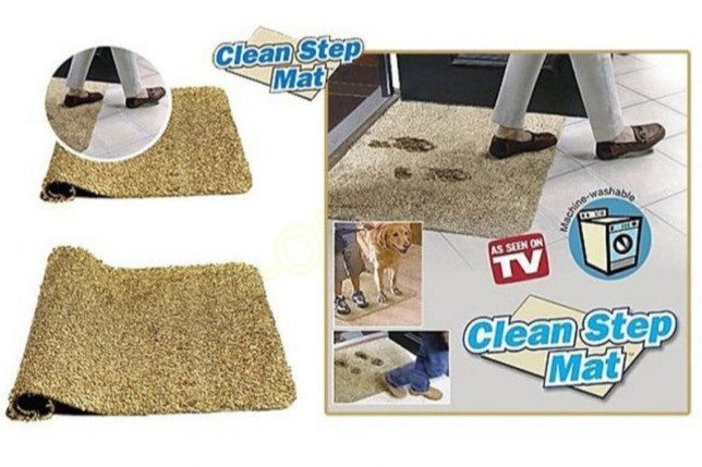 Коврик придверный супервпитывающий Clean Step Mat - фото 1 - id-p1142914105