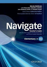 Книга для вчителя - Navigate A2/Elementary teacher's Guide with teacher's Support and Resource Disc
