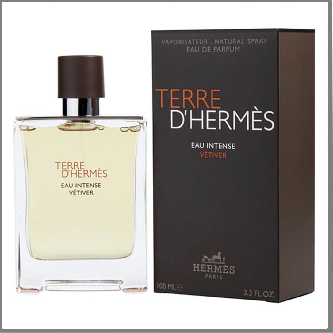 Hermes Terre d'hermes Eau Intense Vetiver парфумована вода 100 ml. (Терра Д Гермес Єау Інтенс Ветивер), фото 1