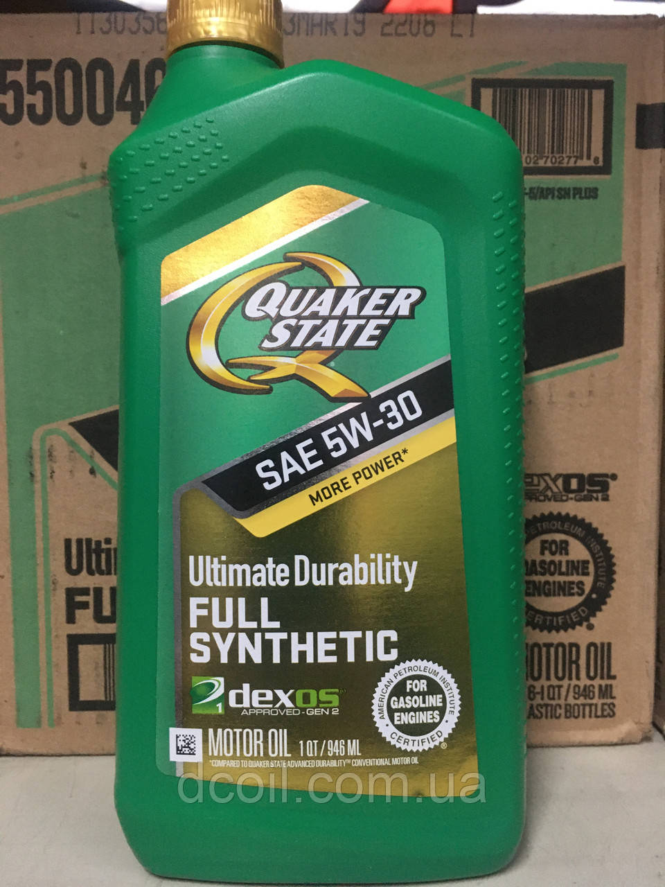 Моторна олива QUAKER STATE FULL SYNTHETIC 5w-30