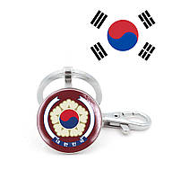 Брелок K-Pop "South Korea" на красном