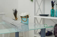 Клейонка М'яке скло, прозорий захист меблів від плям і подряпин, ширина 60 см