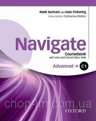 Navigate C1-Advanced Coursebook with DVD and Online Skills / Підручник з диском, фото 1