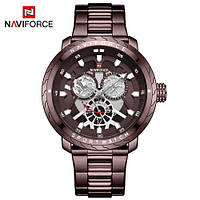 Чоловічі годинники Naviforce NF9158 All Brown