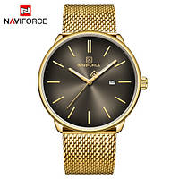 Чоловічі годинники Naviforce NF3012G Gold-Black