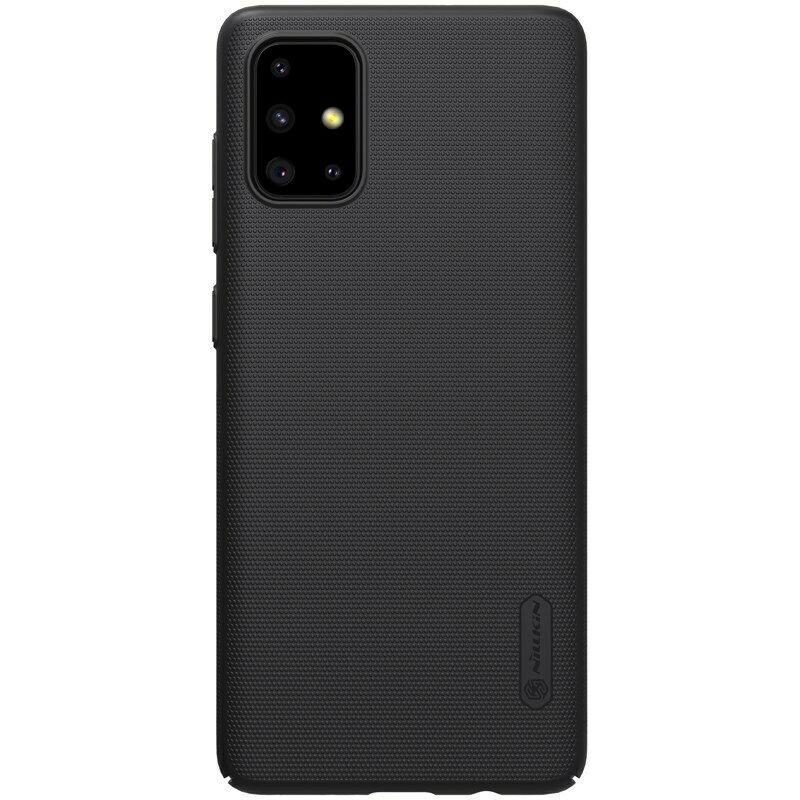 Nillkin Samsung Galaxy A71 A715 Super Frosted Shield Black Чохол Накладка Бампер
