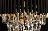 Кришталева сучасна люстра 88320/500 GD, фото 2