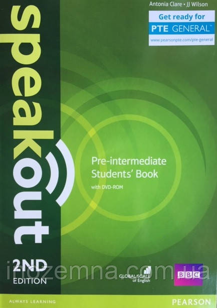 SpeakOut 2nd Edition Pre-Intermediate Student's Book with DVD-ROM