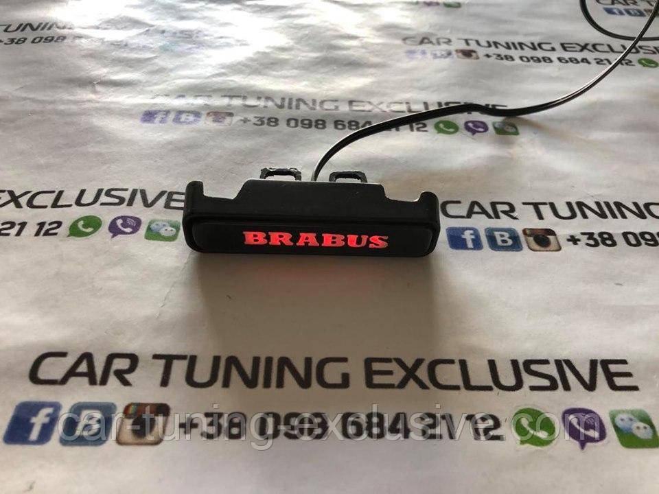 BRABUS emblem on radiator grille for Mercedes C-class W205