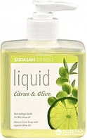 Органическое бактерицидное жидкое мыло Sodasan Citrus-Olive 300 мл (4019886077361)