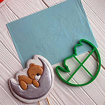 3D-формочки-вирубки для пряників "Ведмедик 24"