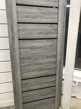 Двері міжкімнатні ECO Doors Smart Дуб димчасті C034