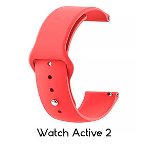 Ремінець для Galaxy Watch Active 2 (AN) Red