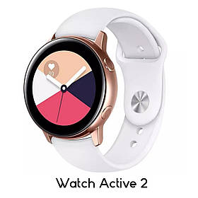 Ремінець для Galaxy Watch Active 2 (AN) White
