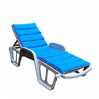 Матрац для лежака Onda тексилк 188x57x5 см блакитний