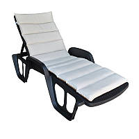 Матрац для лежака Onda тексилк 188x57x5 см світло-бежевий