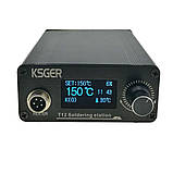 KSGER V2.1S OLED Паяльна станція на жалах Hakko T12 тонка передня панель, фото 4